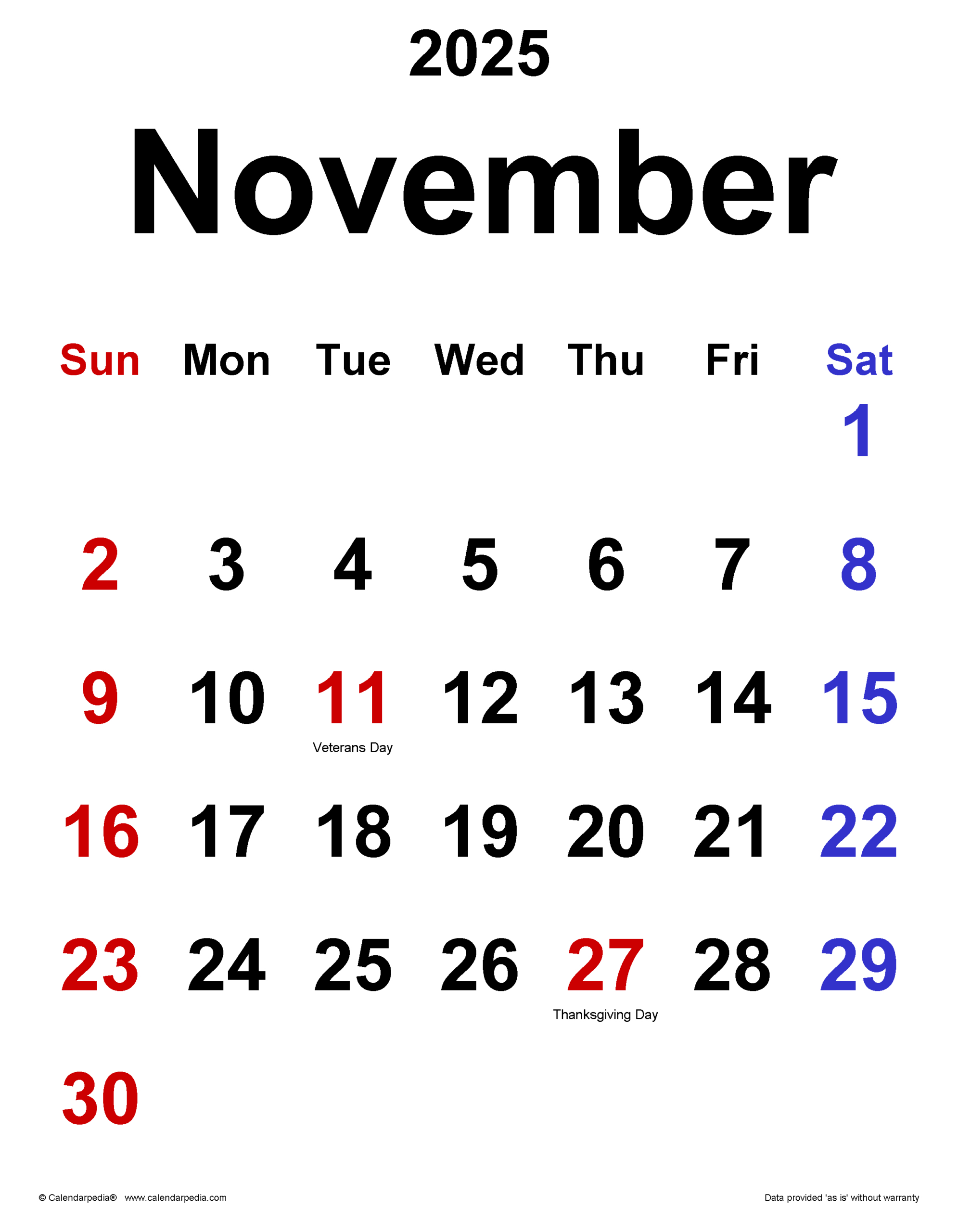 November 2025 Calender - School Academic Calendar inside November 2025 Calendar Days