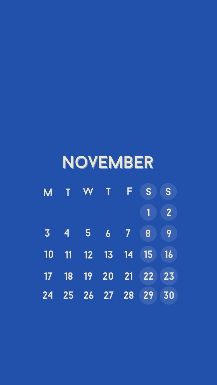 November Wallpaper Calendar 2025 Iphone within November 2025 Calendar Wallpaper Iphone