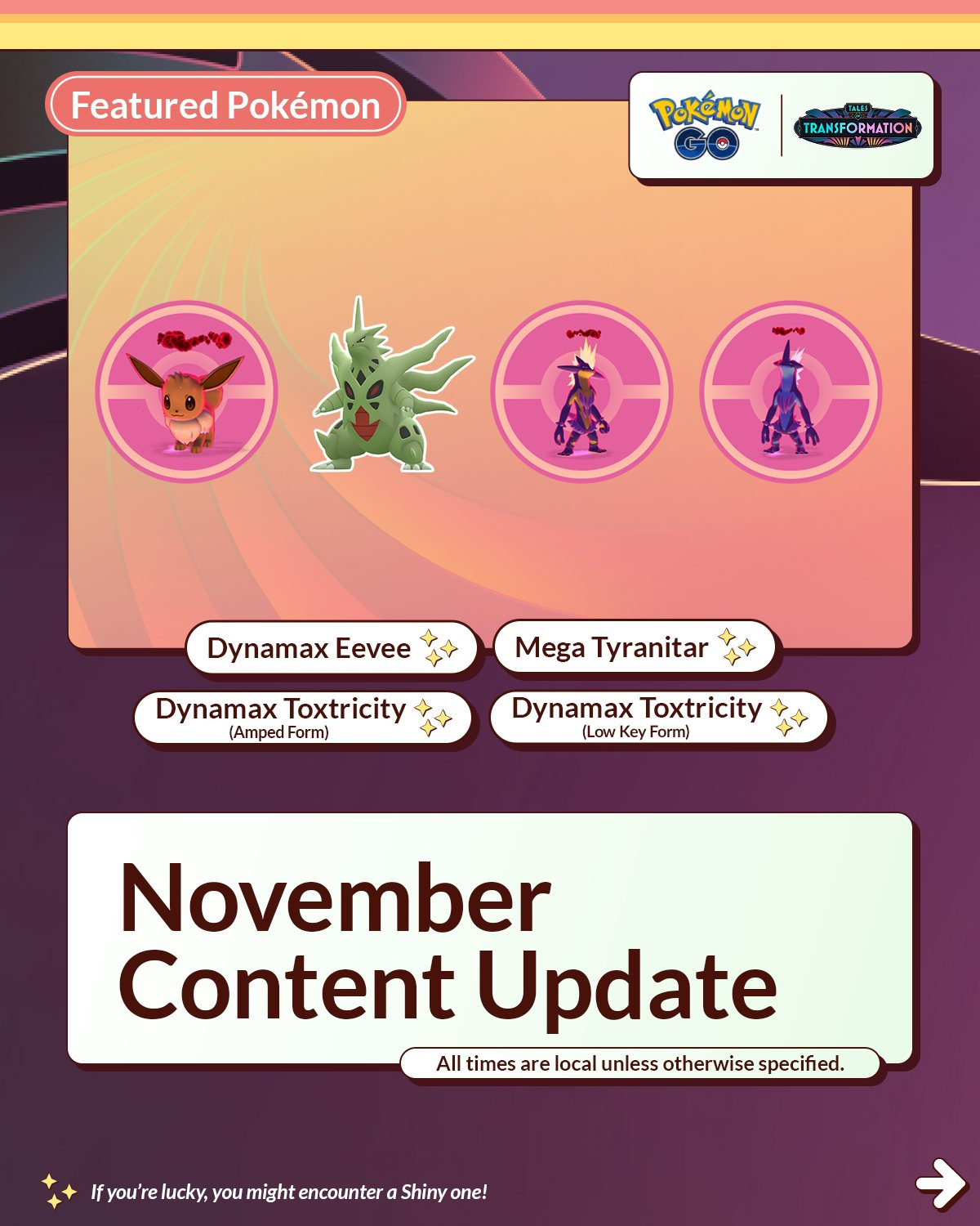 Pokémon Go November 2025 Events | Pokémon Go Hub within Pokemon Go November 2025 Calendar