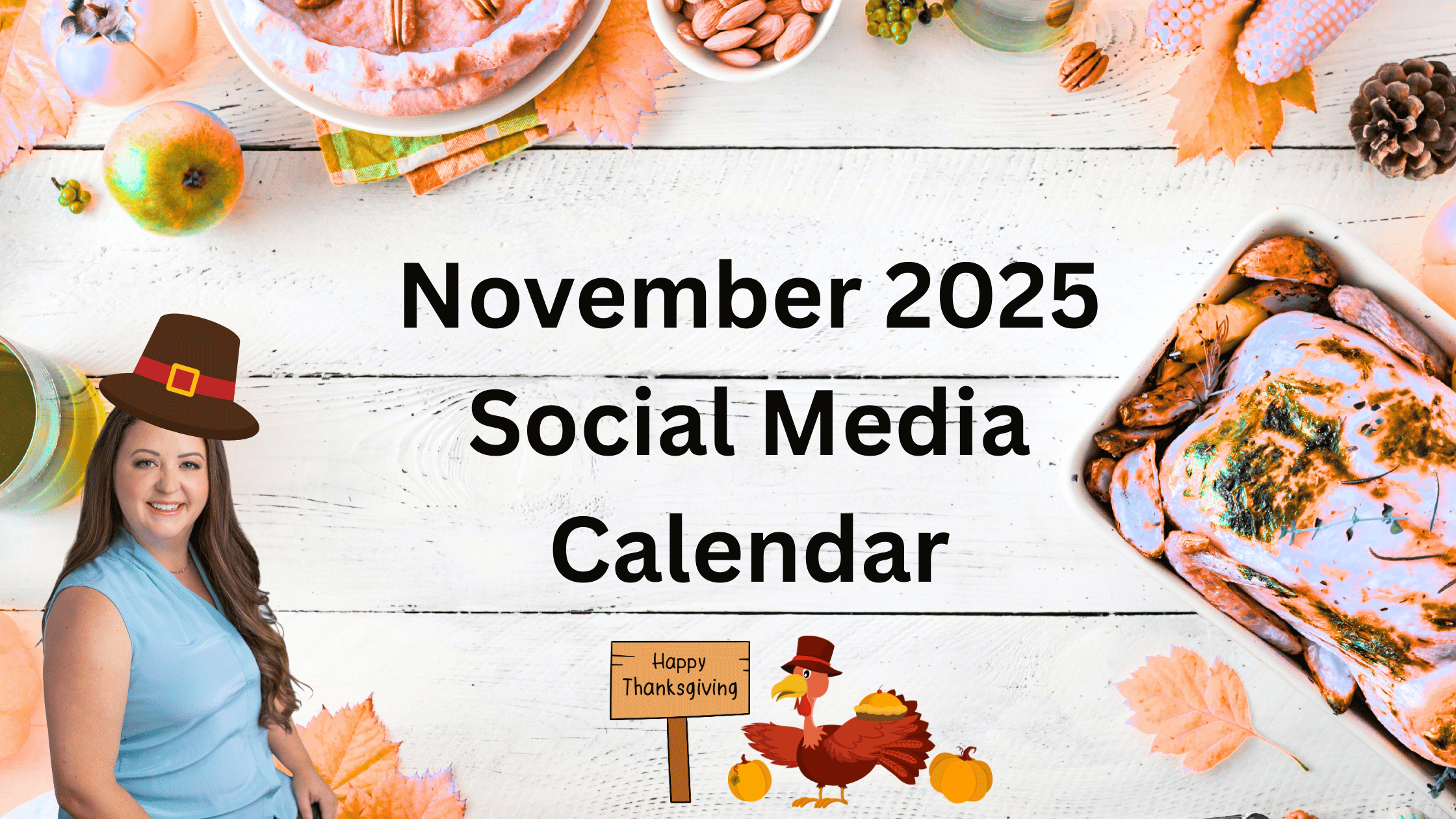 Rooted In Gratitude: November 2025 Social Media Calendar in Happiness Calendar November 2025