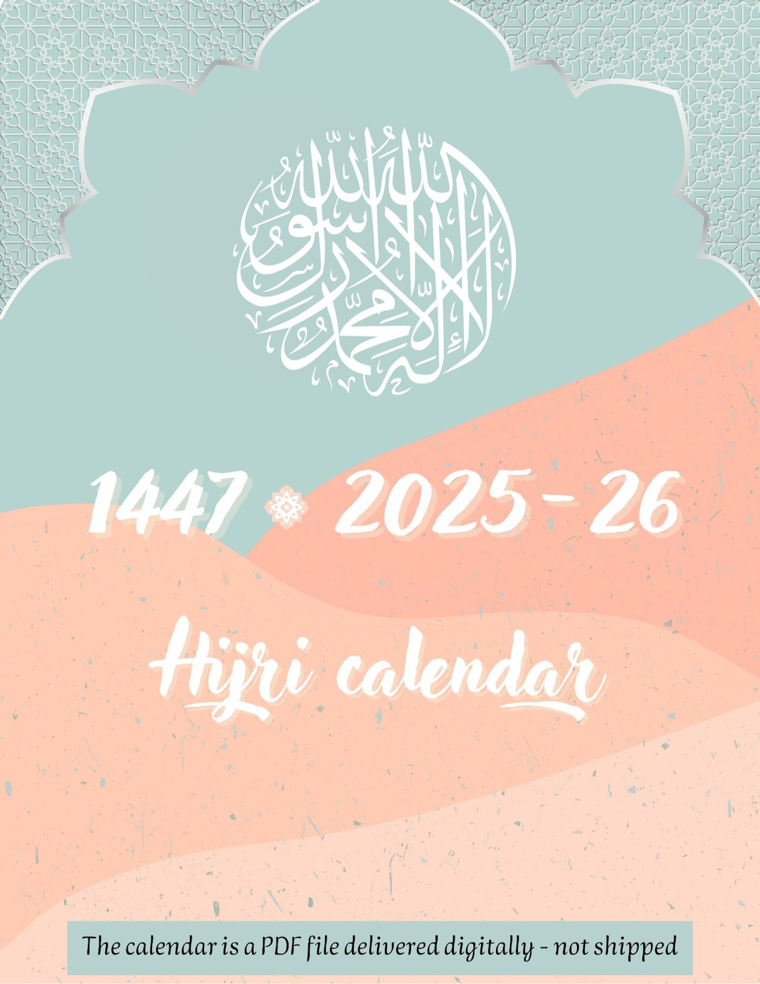 1447 Hijri Calendar Year, 1447 Islamic Calendar Pdf, 2025 Hijri inside Islamic Finder Calendar 2026