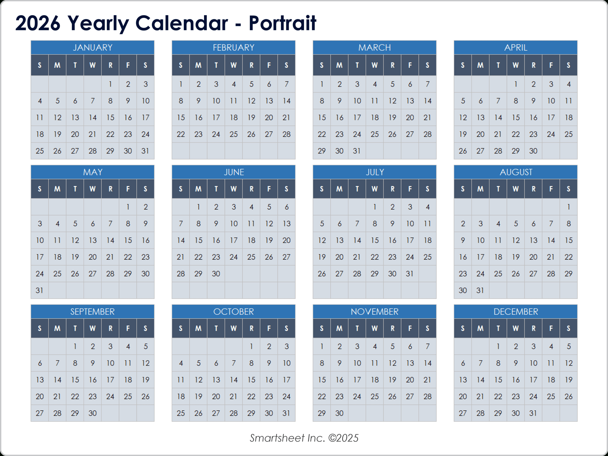 19 Free Google Calendar Templates For 2026 with regard to Google Calendar 2026 Printable