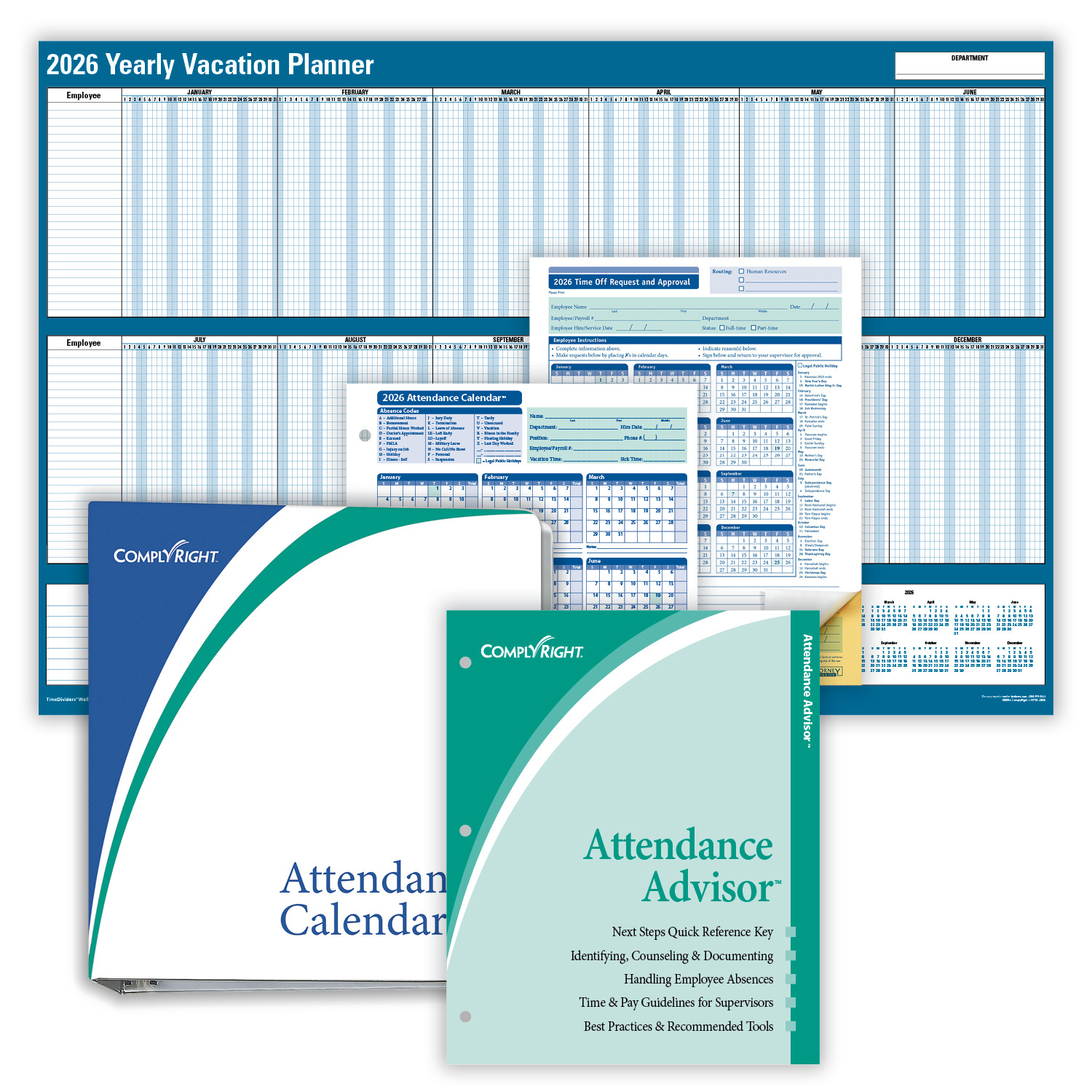 2026 Attendance Tracking Essentials Bundle | Hrdirect with regard to All in 2026 Attendance