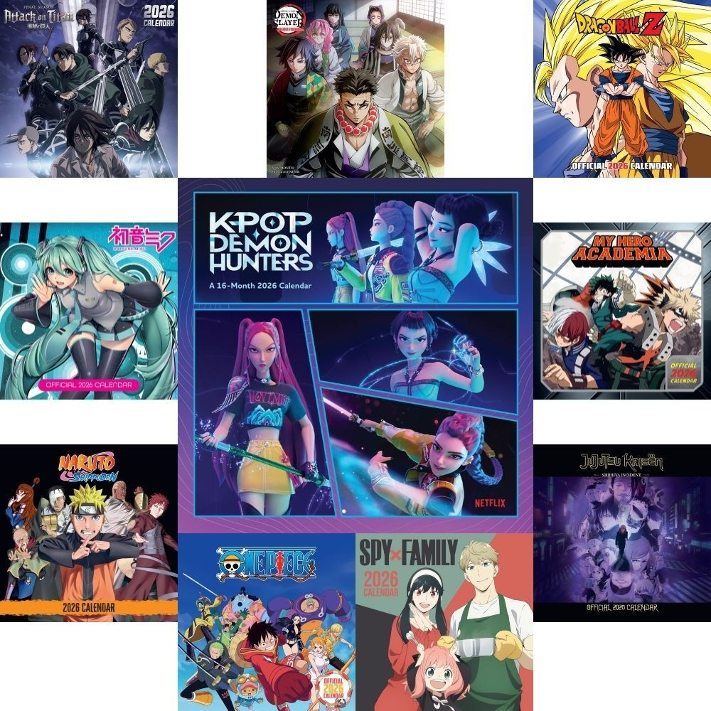 2026 Calendar Kpop Demon Hunters | Anime Manga | Hatsune Miku | My intended for Anime Calendar 2026 Schedule