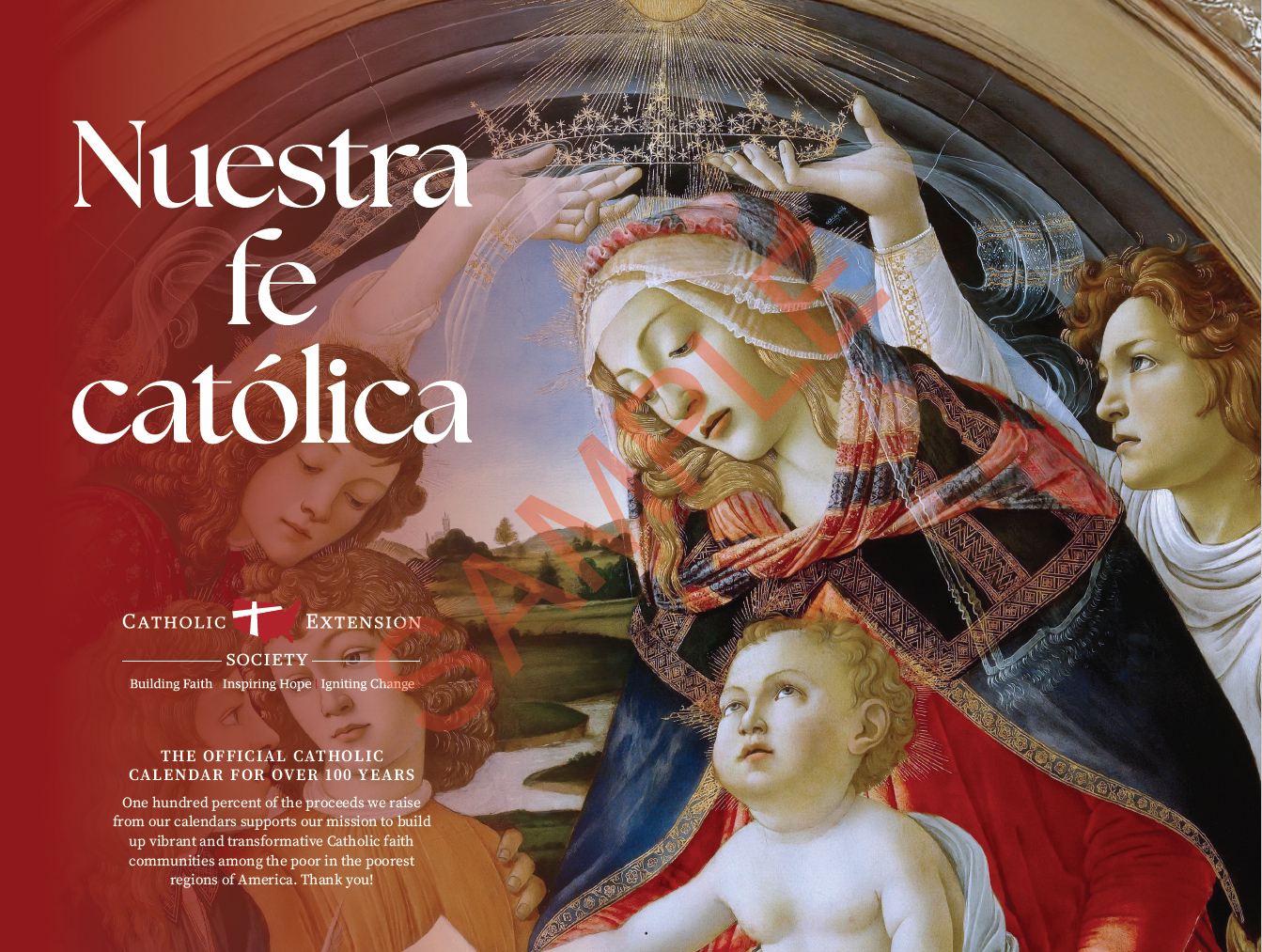 2026 Catholic Calendar - Catholic Extension Society in Catholic Extension Calendar 2026