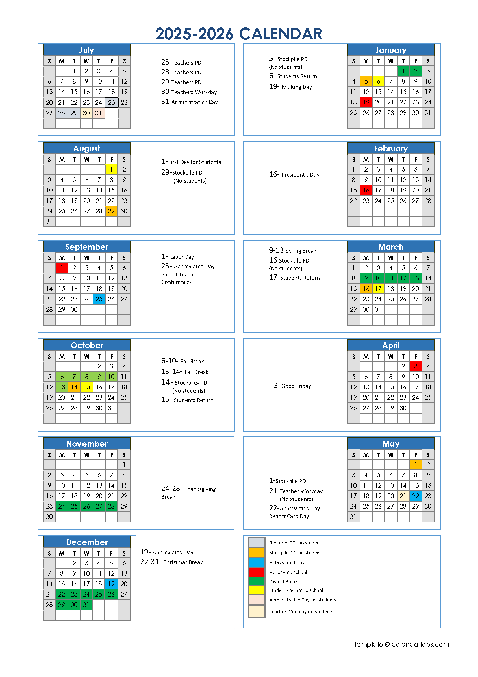 Approved School Calendars For The 2025-26 And 2026-27 School Years intended for Calendar Hisd 2026 - 2027