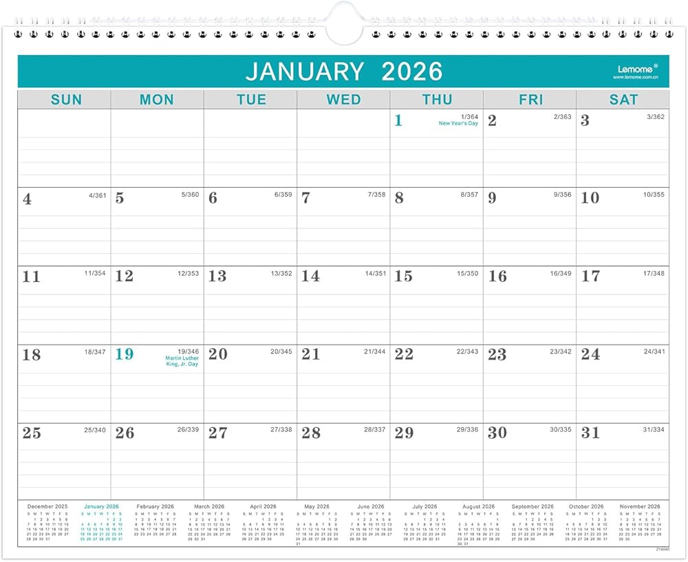 Calendar 2026, 12 Months From January 2026 To Indonesia | Ubuy inside 2026 Monthly Calendar with Julian Dates