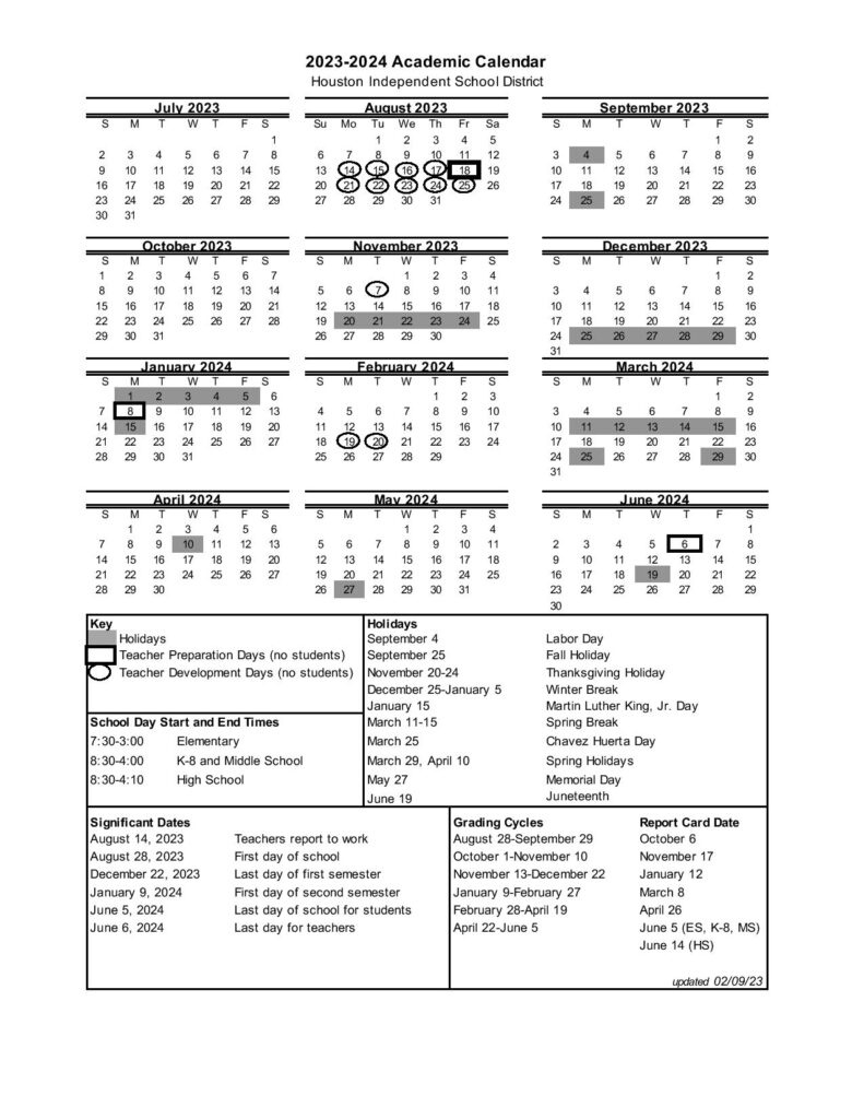 Hisd Academic Calendar 202324 - Mayan Calendar Facts pertaining to Hisd 2025 to 2026 Calendar Printable