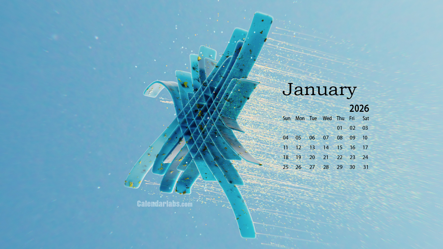 January 2026 Desktop Wallpaper Calendar - Calendarlabs throughout 2026 Calendar Printable Calendarlabs
