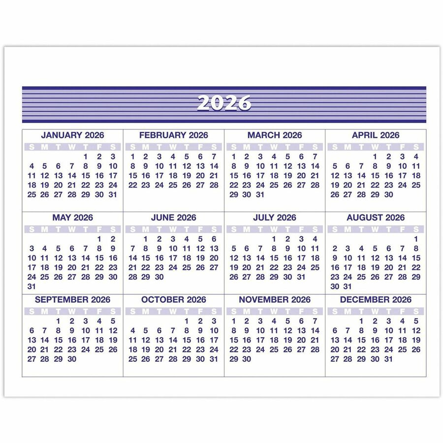 Julian Dates Desk Blotter 2026 Desk Calendar Blotter - 22X18 Inch with 2026 Monthly Julian Calendar