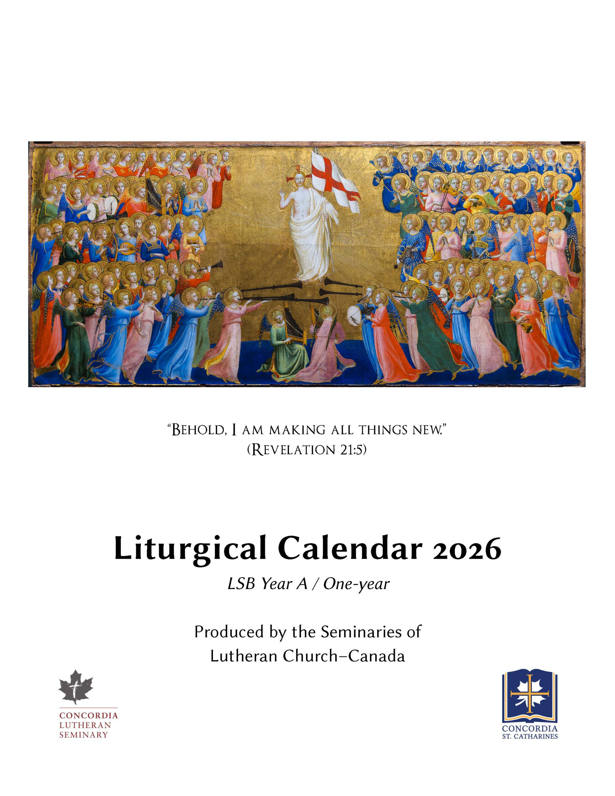 Liturgical Calendar 2026 – Concordia Lutheran Theological Seminary for Elca Liturgical Calendar 2026