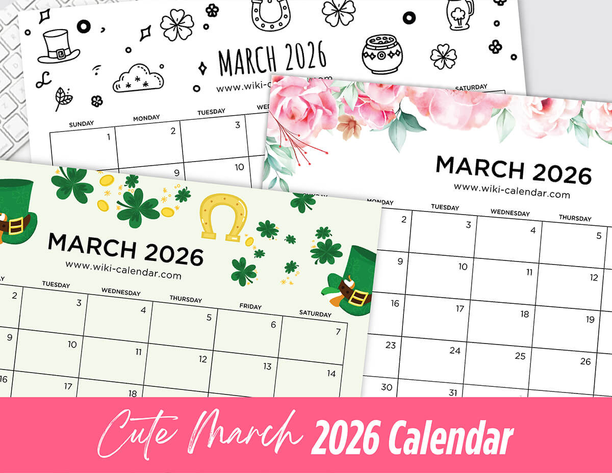 March 2026 Calendar - Printable Templates &amp;amp; More regarding National Day Calendar March 2026