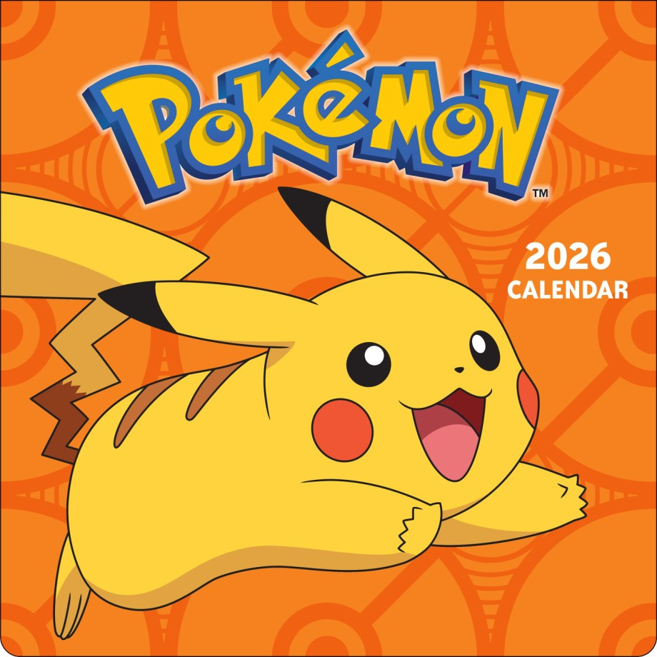 Pokémon 2026 Wall Calendar (Wall) | Abrams within Pokemon Advent Calendar 2026