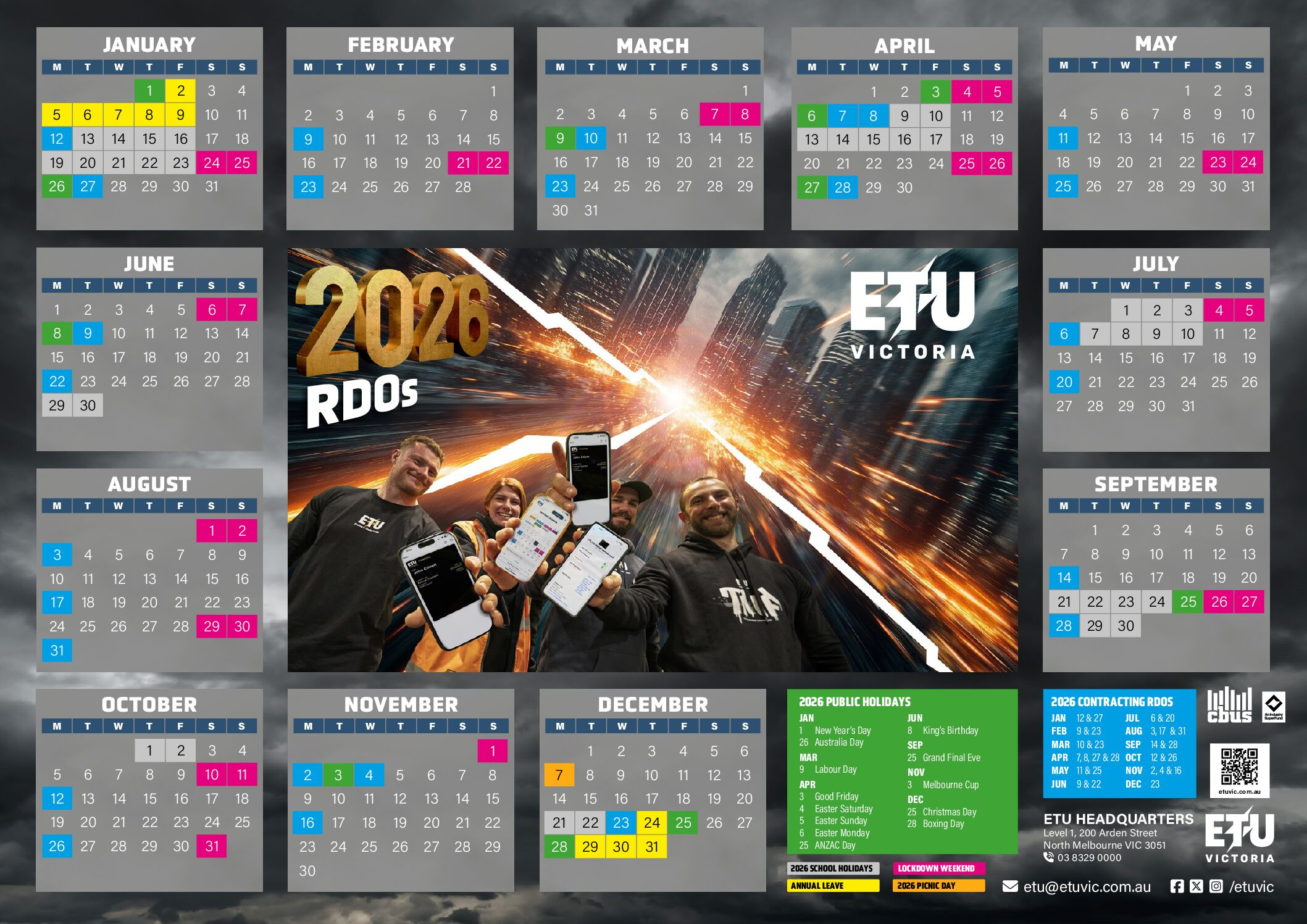 Rdo Calendar - Etu Victoria throughout Etu Calendar 2026 Printable