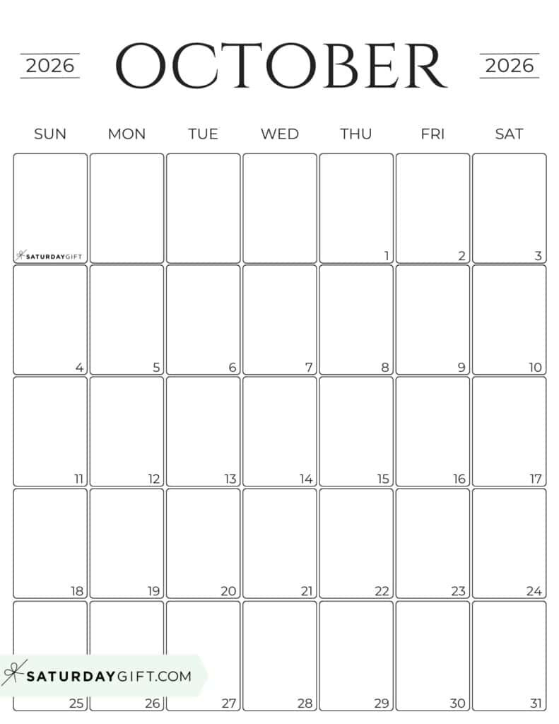 Simple Calendar 2026 - Free Printable Vertical Calendars with Free Printable Vertical Monthly Calendar 2026