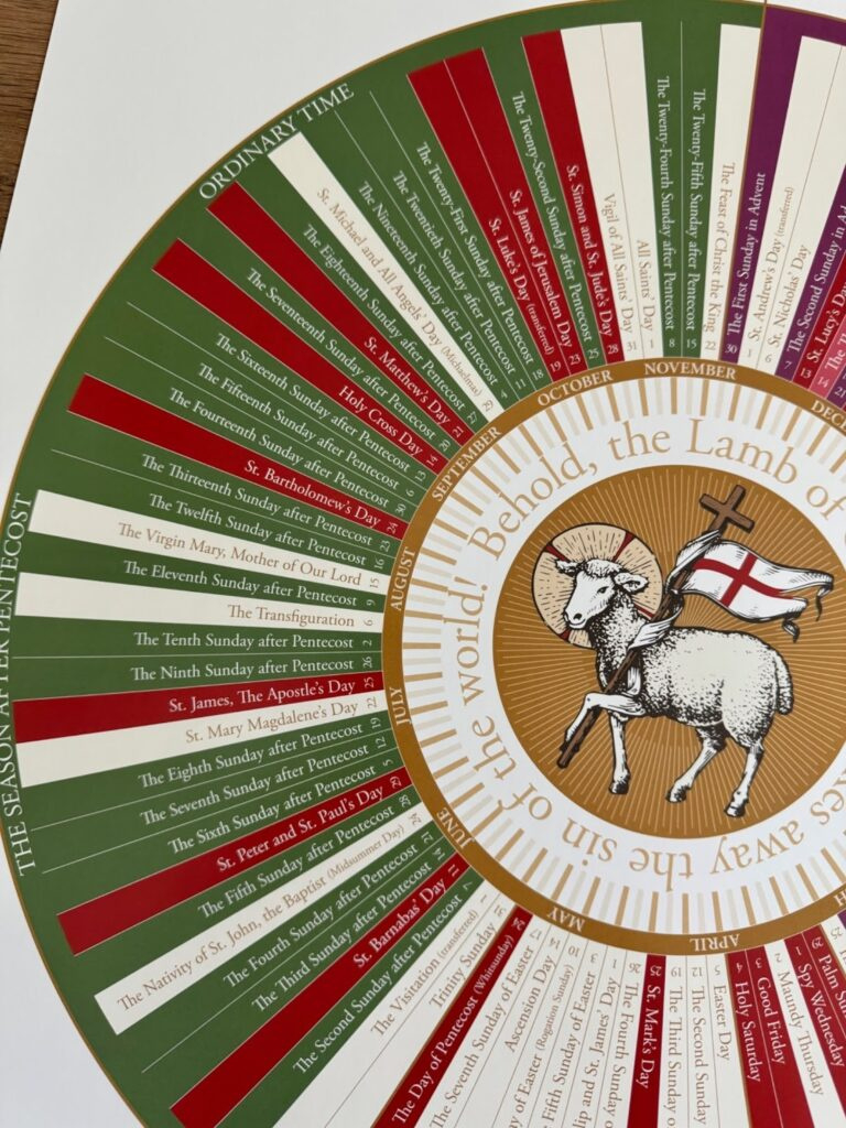 The Liturgical Home 2025-2026 Calendar - Anglican Compass with Lutheran Liturgical Calendar For 2026