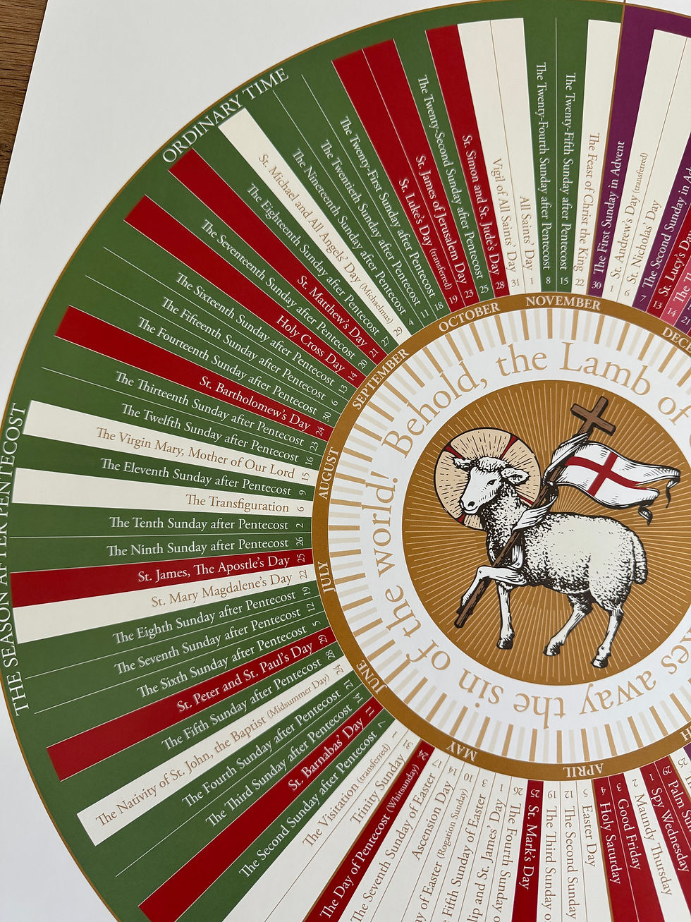 The Liturgical Home 2025–2026 Calendar Is Here! within Lutheran Liturgical Calendar 2026 Printable