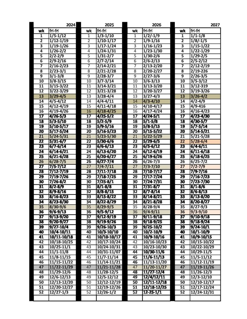 Timeshare Calendar | Ocean Towers Beach Club intended for Timeshare 2026 Calendar Printable
