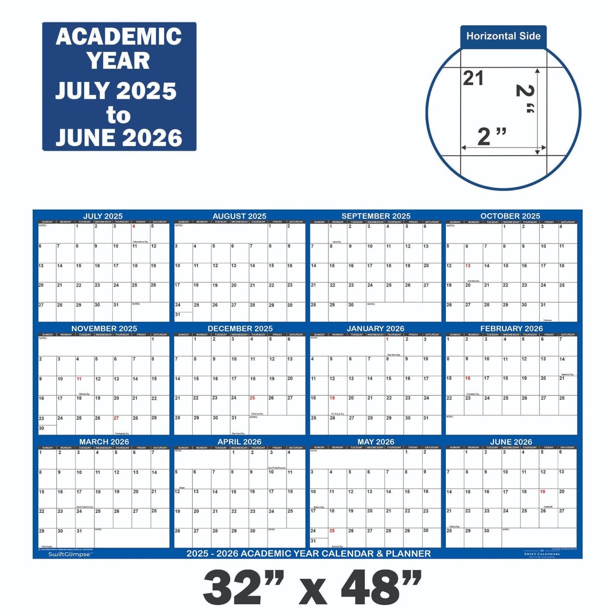 Wall Calendar, From May 2025 To December 2026, 20 Monthly for Attendance Of May 2026