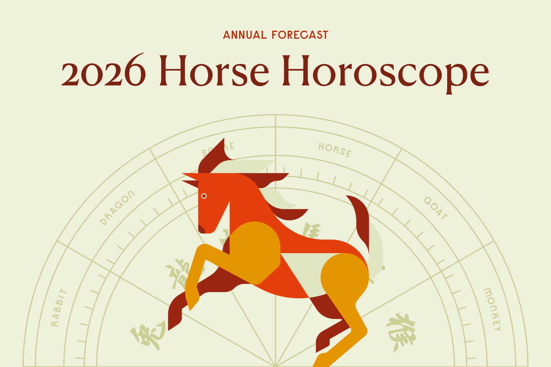 Year Of The Horse: Fortune, Personality, Horoscope (2026) inside What Animal Chinese Calendar 2026?