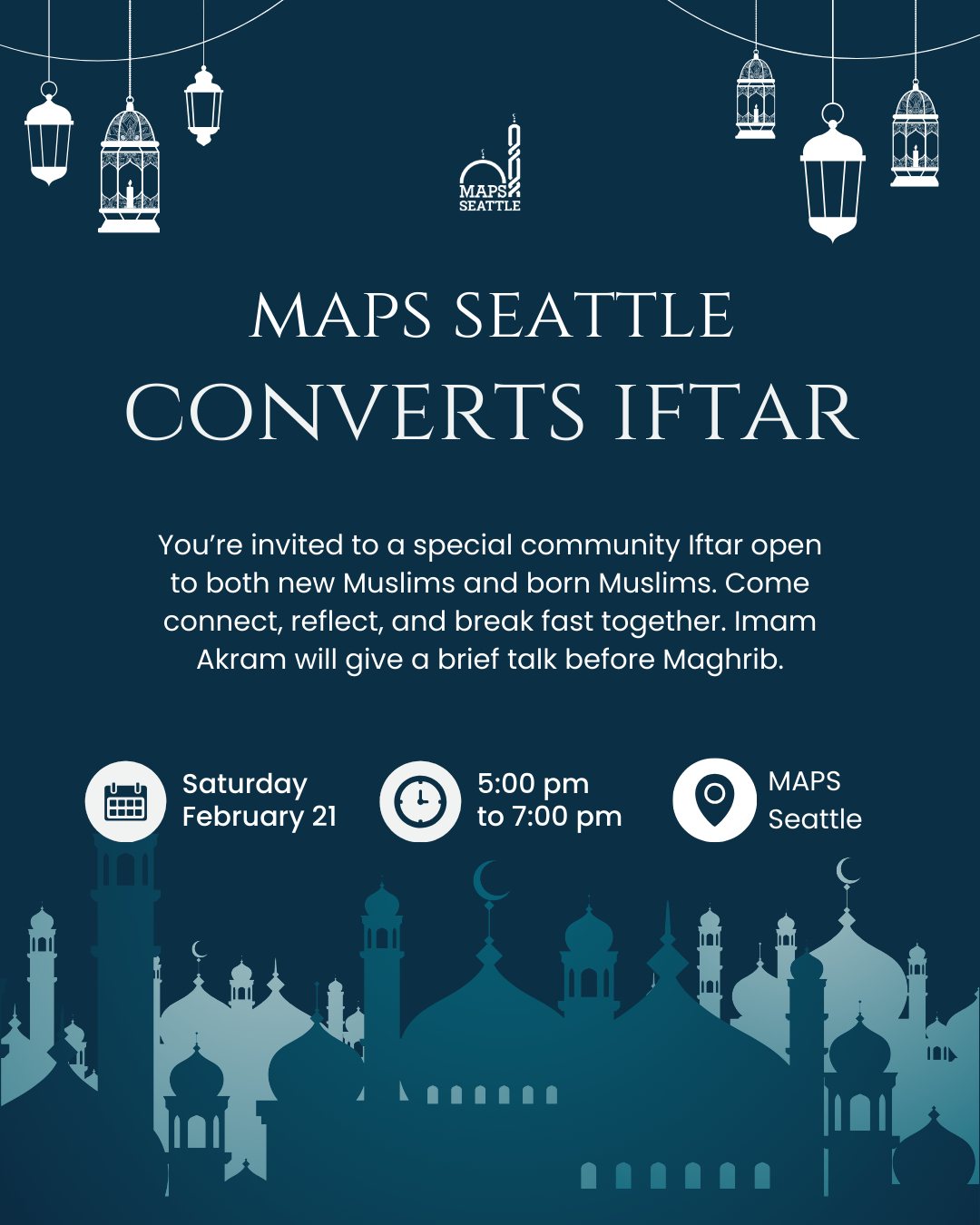 Ramadan Seattle - Maps with regard to Ramadan Calendar 2026 In Seattle